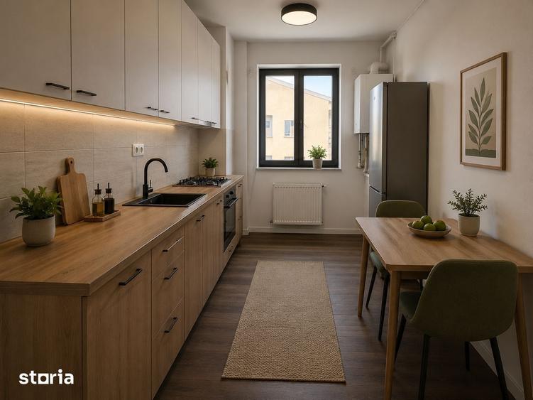 Apartament cu 3 camere decomandat în Central