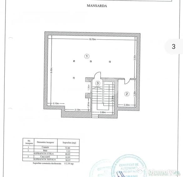 Casă cu 4 camere cu Teren 1100 Mp în Mogoșoaia