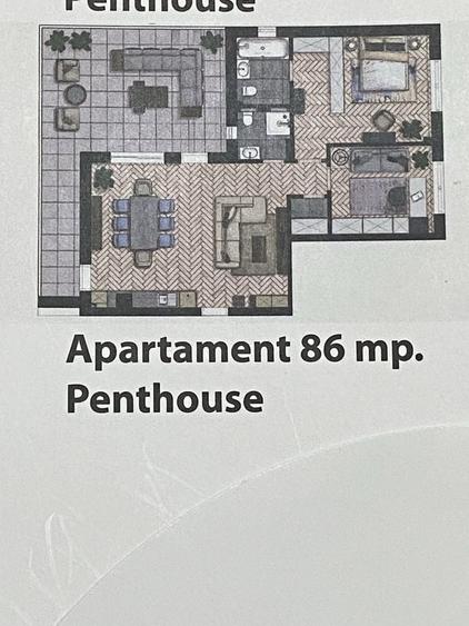 Apartament cu 2 camere decomandat în Exterior Vest
