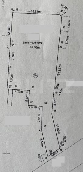 Teren Construcții intravilan de 351 mp, în Gruia