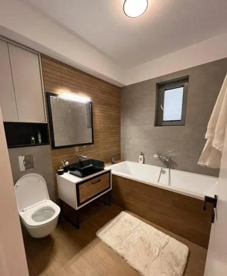 Apartament cu 2 camere semidecomandat, mobilat în Herăstrău