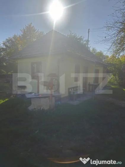 Casă cu 2 camere cu Teren 3200 Mp în Central