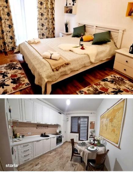 Apartament cu 2 camere decomandat, mobilat în Crângași
