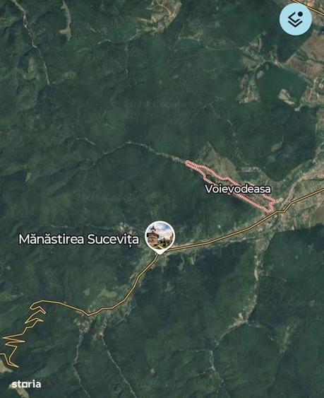 Teren de 3000 mp, în Sucevița