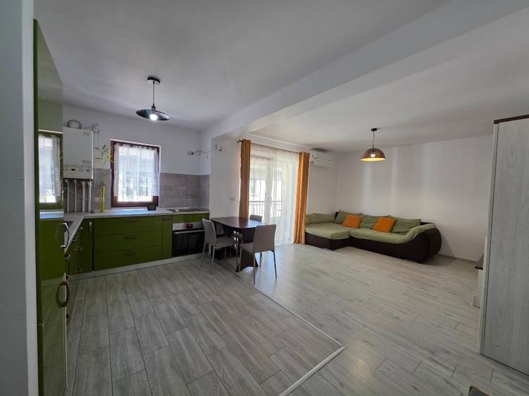 Apartament cu 2 camere semidecomandat, mobilat în Giroc