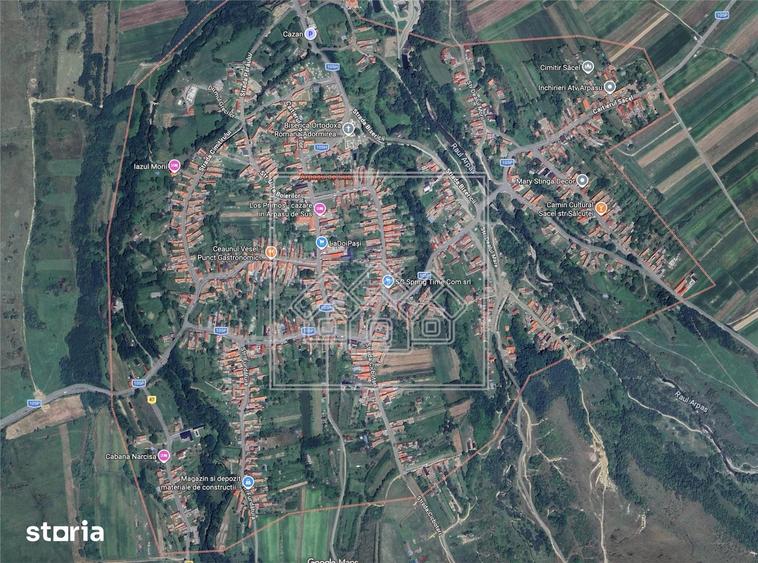 Teren de 2000 mp, în Arpașu de Jos