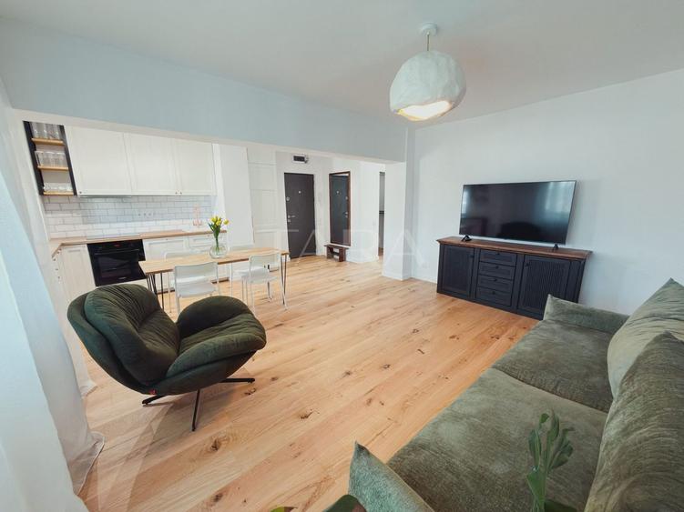Apartament cu 3 camere semidecomandat, mobilat în Mănăștur