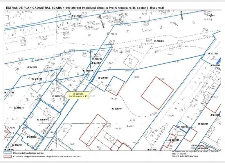 Teren de 208 mp, în Ghencea