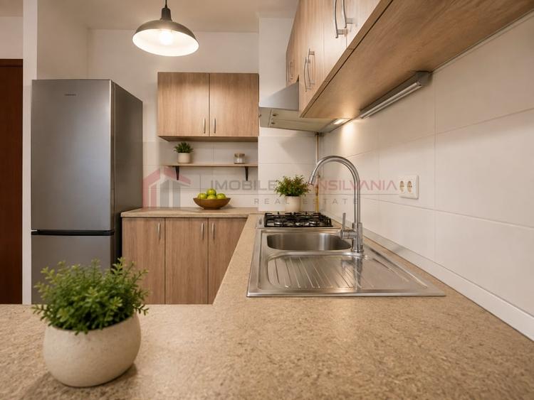 Apartament cu 2 camere decomandat, mobilat în Bună Ziua