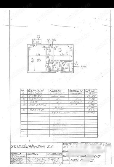 Apartament cu 2 camere decomandat în Dorobanți