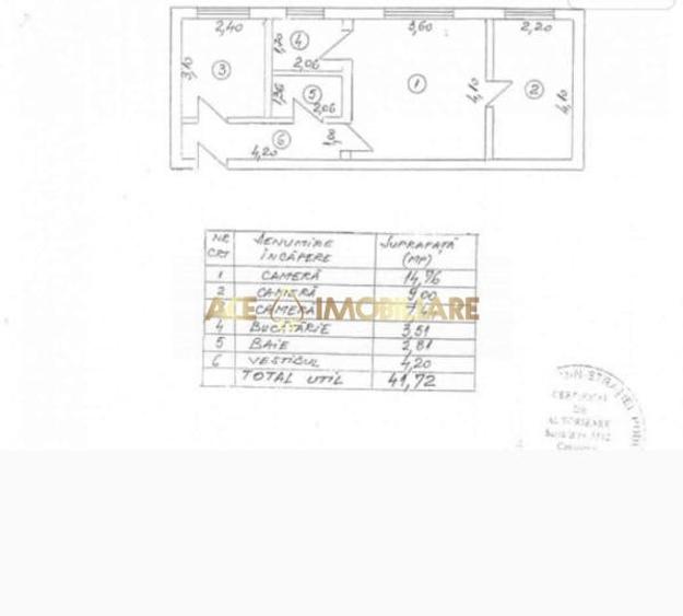 Apartament cu 3 camere decomandat în Vitan