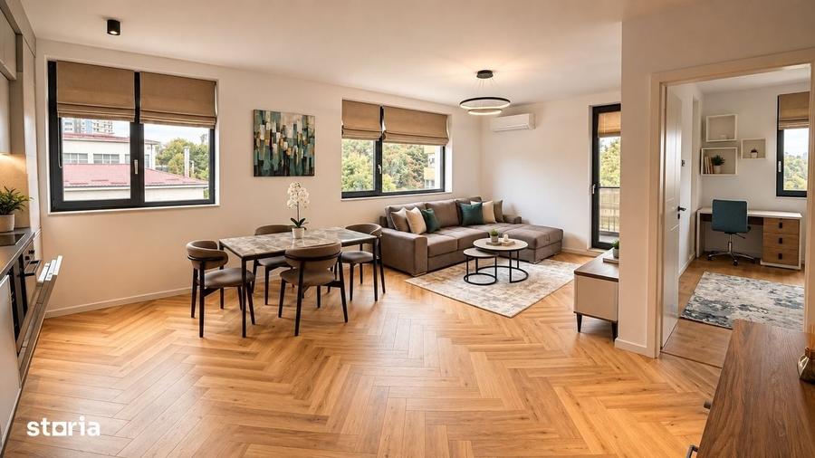 Apartament cu 3 camere în Central