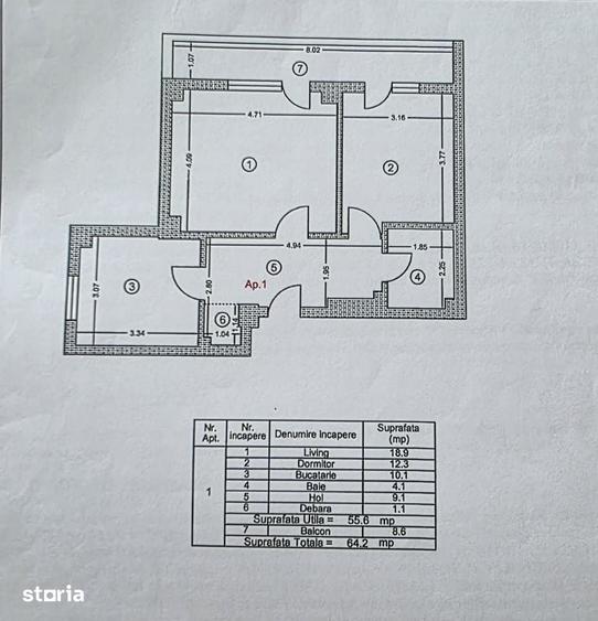 Apartament 2 camere decomandat/mobilat-utilat/5 minute metrou Berceni - 2