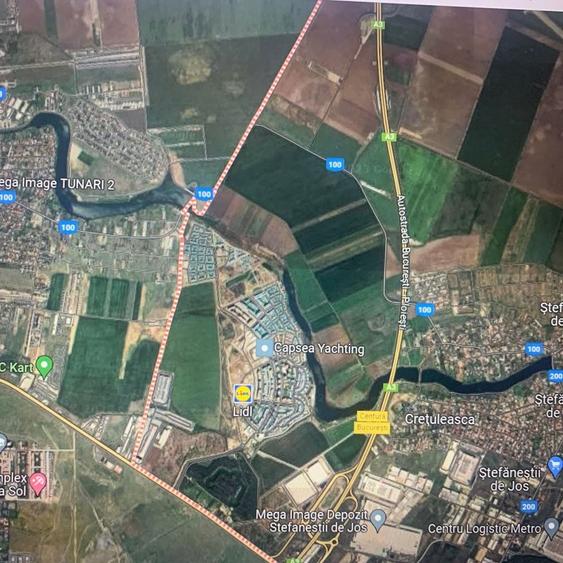 Teren Construcții intravilan de 13449 mp, în Ștefăneștii de Jos