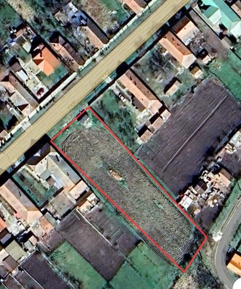 Teren de 3084 mp, în Pustiniș