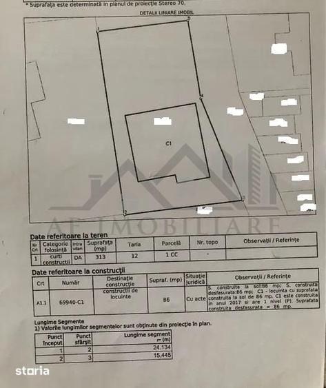 Casă cu 3 camere cu Teren 313 Mp în Bârnova