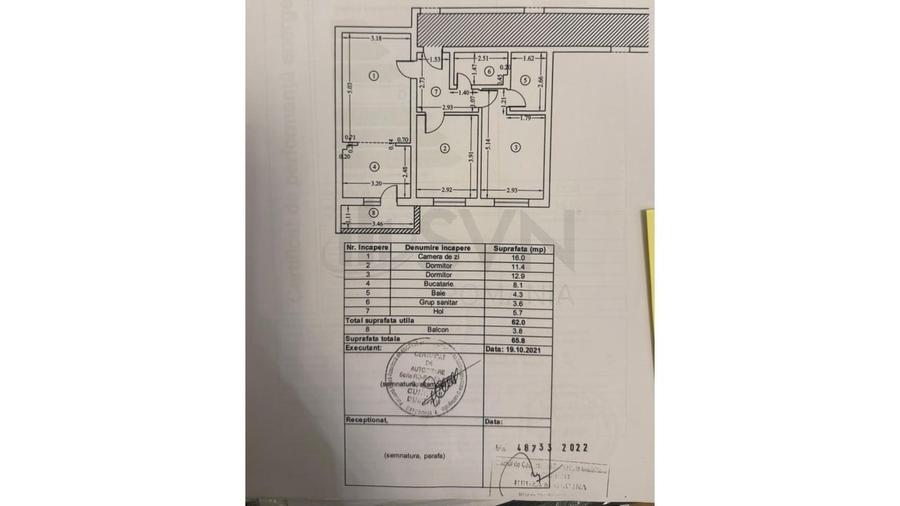REA1029236 Apartament Decomandat 3 Camere si Loc Parcare Bd. Timisoara Sector 6 - 10