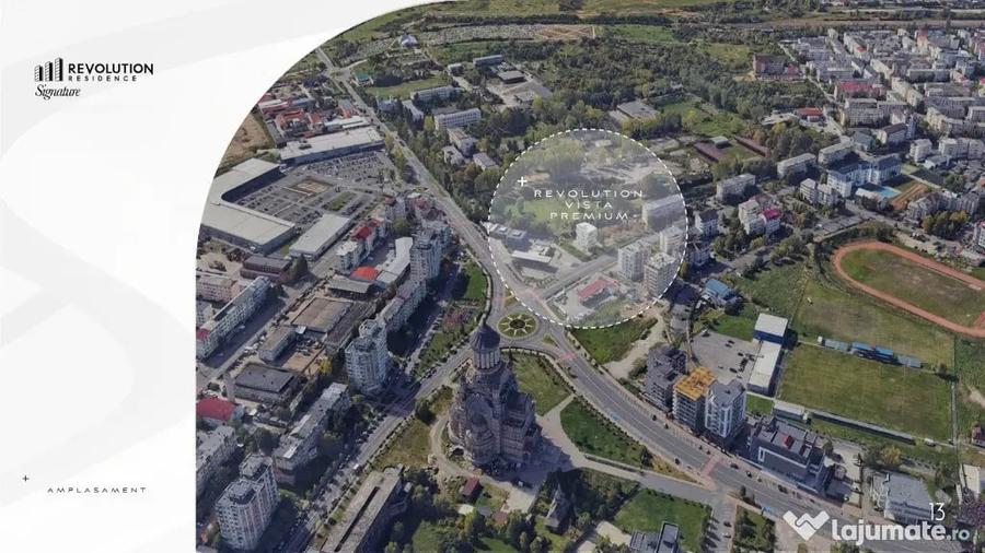 Apartament cu 2 camere decomandat în Republicii