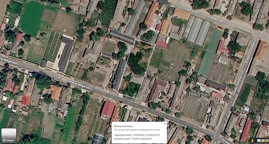 Teren de 1447 mp, în Poiana Mare