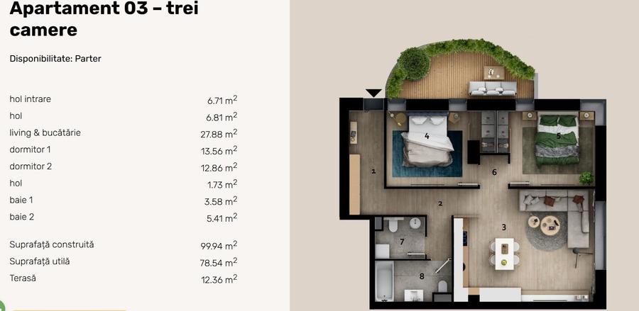 Apartament 3 camere premium langa metrou Obor - 2