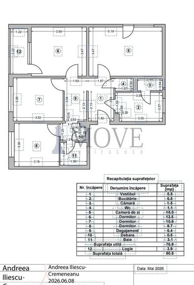 Apartament de 4 camere decomandate - Aleea Costinesti - 10