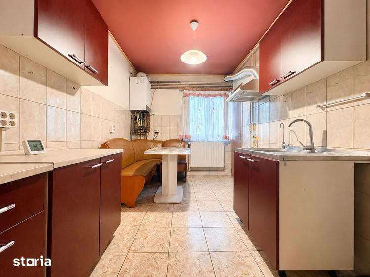 3 camere decomandat, etaj 1, centrala proprie, 2 balcoane + logie - 15
