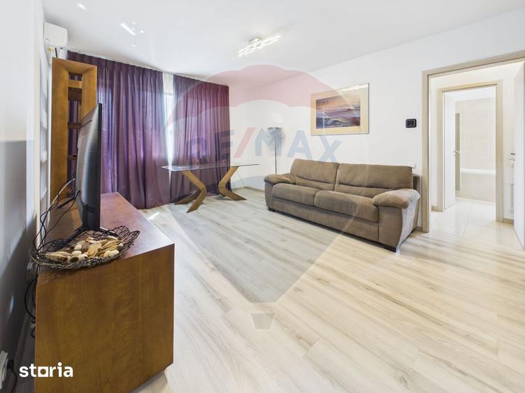 Apartament cu 2 camere, mobilat în Băneasa