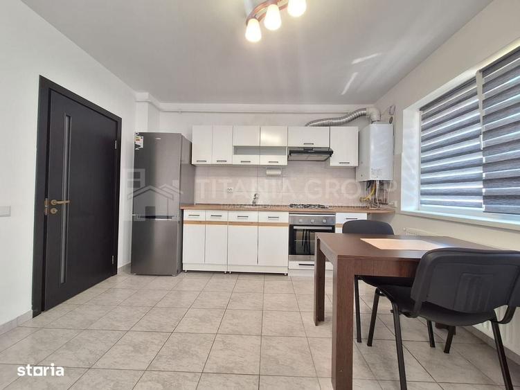 Apartament cu 2 camere semidecomandat în Sânpetru