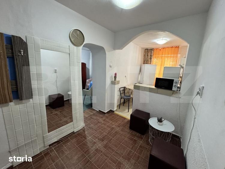 Apartament cu 2 camere semidecomandat în Central