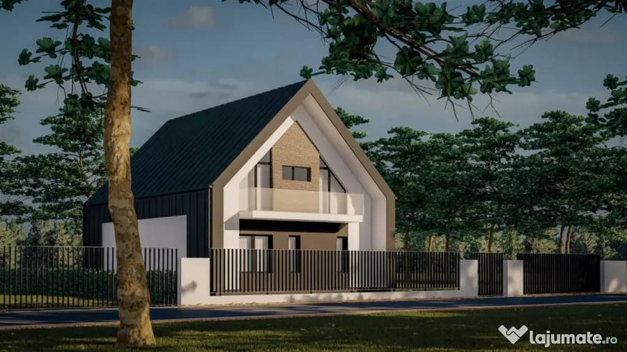 Casă cu 4 camere cu Teren 750 Mp în Cătălina