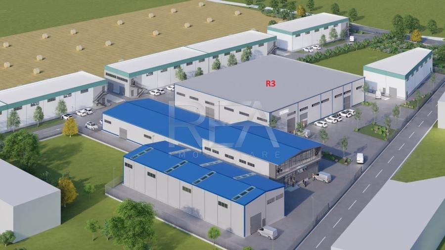 Spațiu industrial, de 11,900 mp, în Popești-Leordeni