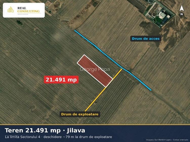 Teren 21.491 mp Jilava