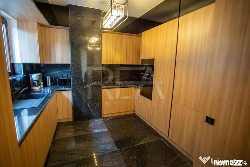 Apartament cu 4 camere decomandat, mobilat în Herăstrău