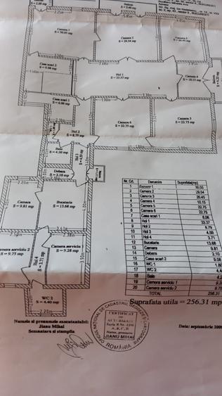 Casă cu 17 camere cu Canalizare în Ultracentral