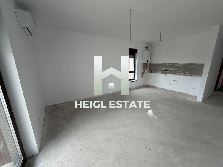 Apartament cu 2 camere semidecomandat în Giroc