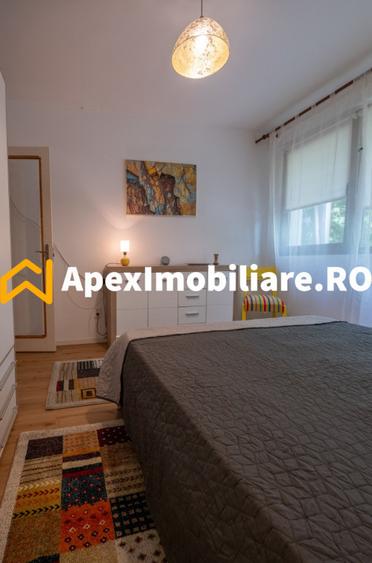 Apartament cu 2 camere decomandat, mobilat în Giurgiului