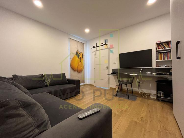 Apartament pe 3 nivele. Terasa 30 mp. 2 Balcoane. 2 Bai. Gradina - 10