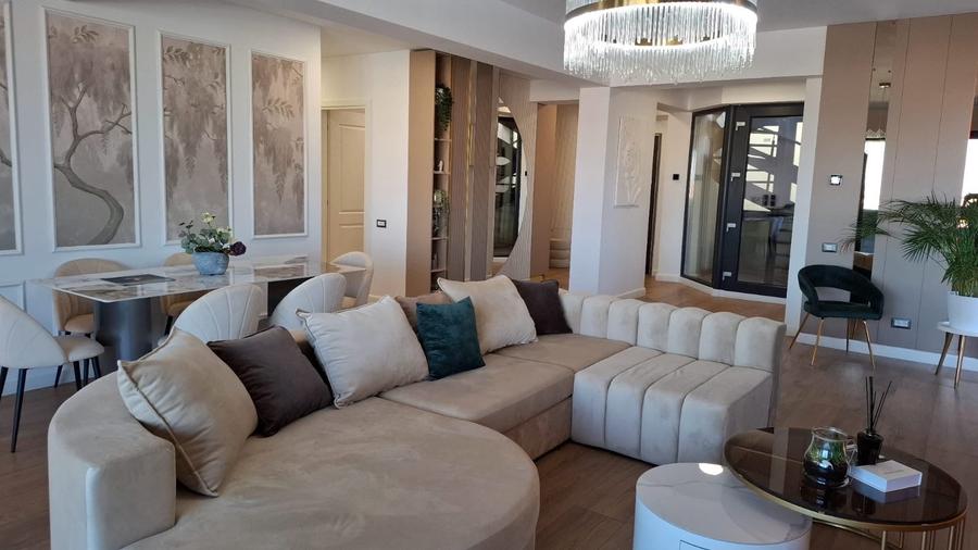 Penthouse 4 camere | Pipera| Terasă spectaculoasă 173 mp | Mobilat complet - 4