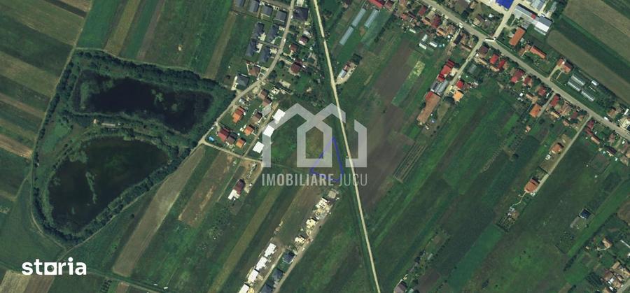 Teren de 1453 mp, în Jucu