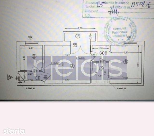 Apartament cu 2 camere semidecomandat, mobilat în Romană