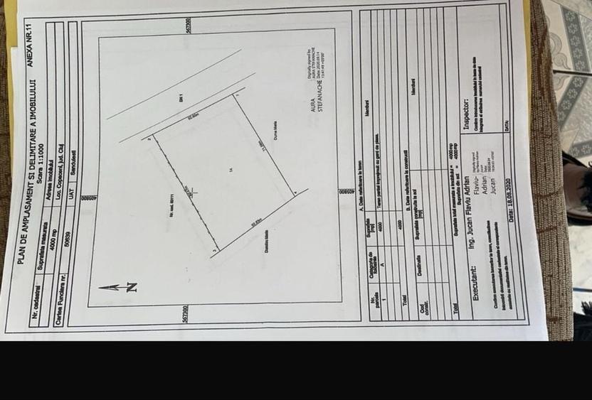 Teren de 4000 mp, în Exterior Vest