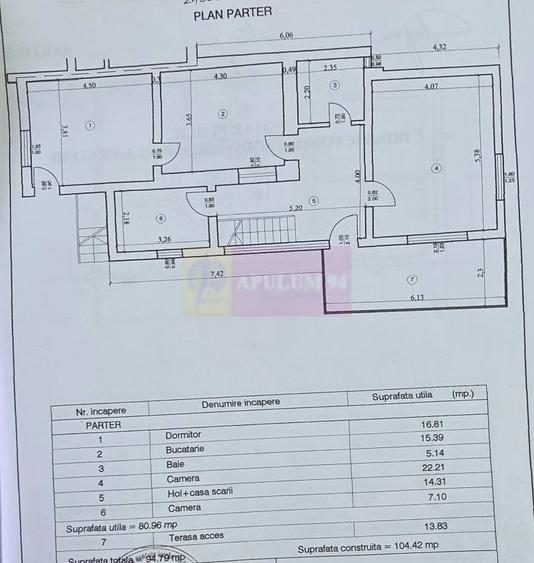 Casă cu 6 camere cu Canalizare în Exterior Sud