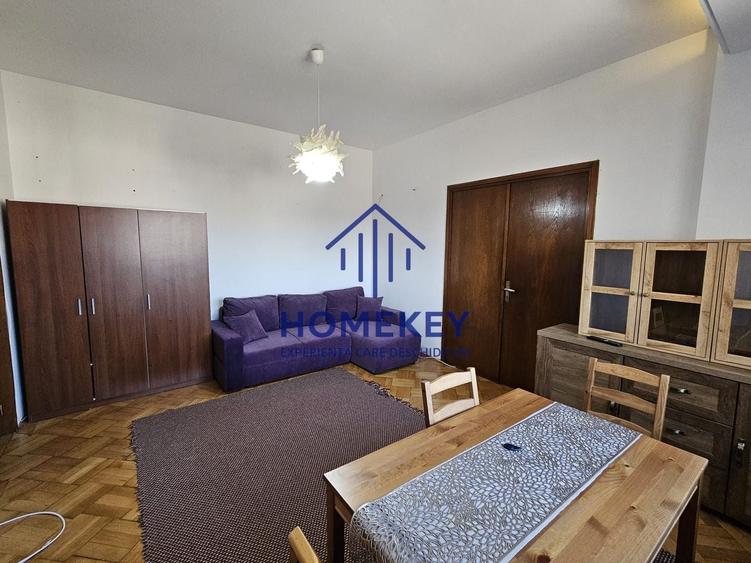 Apartament cu 2 camere semidecomandat, mobilat în Națiunile Unite