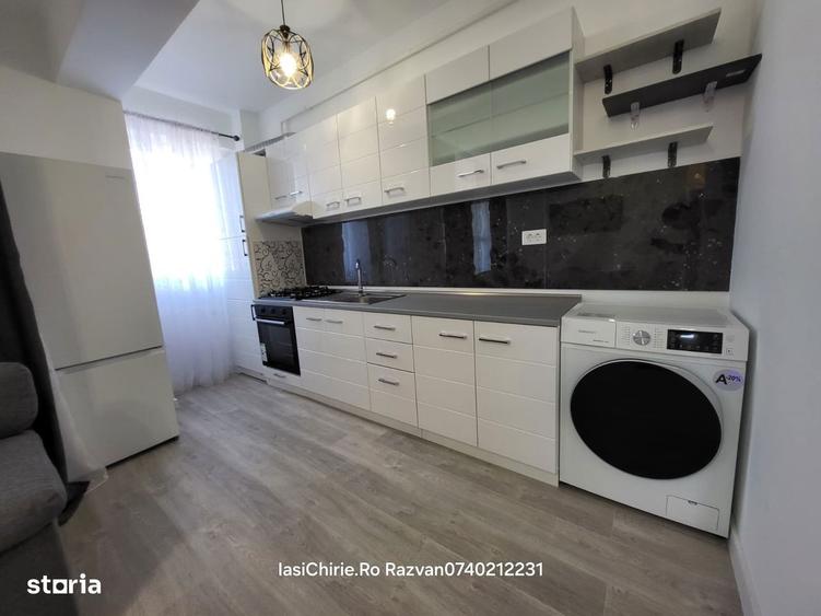 Apartament cu 2 camere, mobilat în Lunca Cetățuii