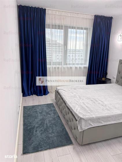 Apartament cu 2 camere decomandat, mobilat în Băneasa
