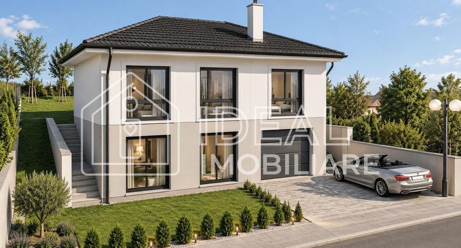 Casă individuală cu 5 camere cu Canalizare în Est