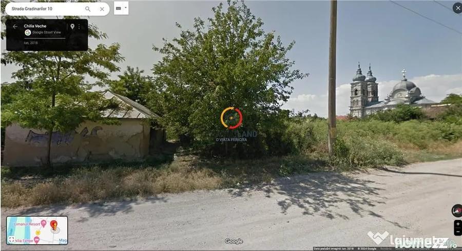 Teren de 1955 mp, în Chilia Veche