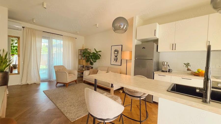 Apartament cu 2 camere decomandat în Corbeanca