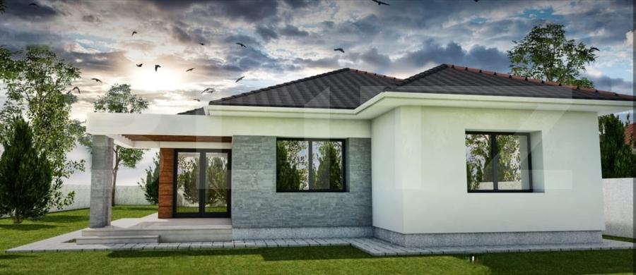 Casă individuală cu 4 camere cu Canalizare în Dorolț