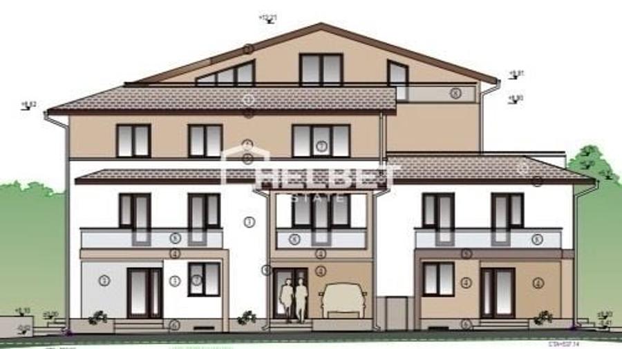 Duplex cu 4 camere cu Canalizare în Sânpetru